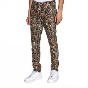 Ksubi Men’s Chitch Slim Tapered Leg Jeans Leopard Print Size 29